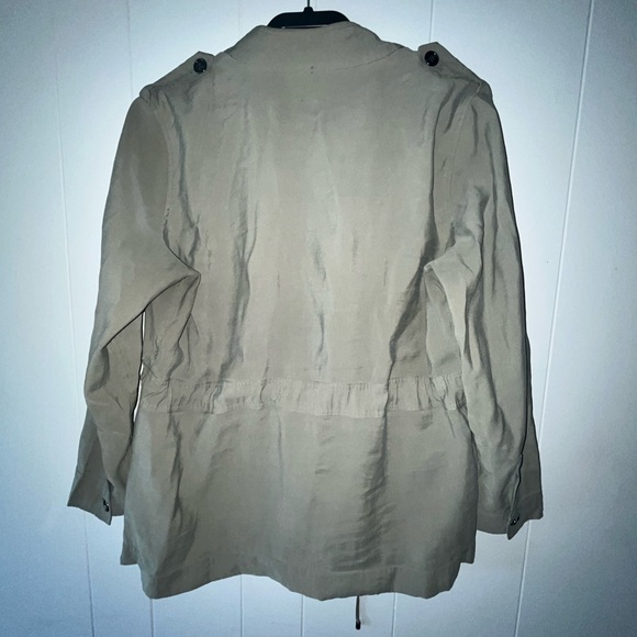 Tommy Hilfiger Olive Green Military Style Jacket - Picture 3 of 4